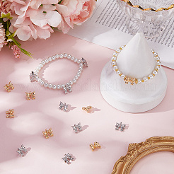 16шт 2 цвета латунные подвески&nbsp;KK-BBC0019-26