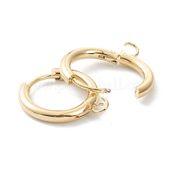 201 boucles d'oreilles créoles en acier inoxydable&nbsp;STAS-P283-01D-G