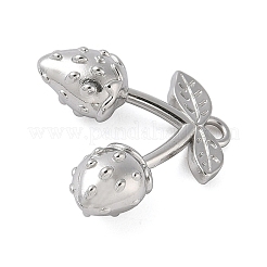 Ciondoli in acciaio inox 304&nbsp;STAS-K312-08D-P