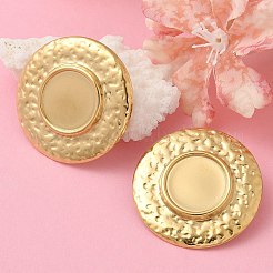 Ионное покрытие (ip) серьги-гвоздики из нержавеющей стали 304 для женщин&nbsp;EJEW-M089-11G