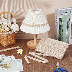 Полиэстеровые ромбовидные плетеные ленты&nbsp;DIY-WH0890-02B