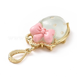 Подвески из непрозрачной смолы&nbsp;KK-G406-51G-03