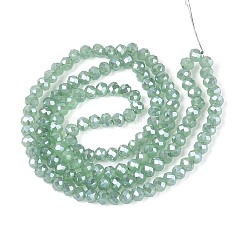 Гальванические стекляныне бусины&nbsp;X-EGLA-J025-F08