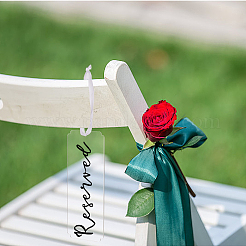 Акриловый знак бронирования мест&nbsp;AJEW-WH0534-61B