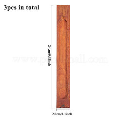Brûleurs d'encens pliables en bois&nbsp;AJEW-WH0471-51