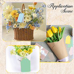 2 набор бумажных пустых закладок&nbsp;AJEW-SP0001-29A