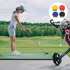 24 шт. 4-цветная щетка для чистки мячей для гольфа&nbsp;AJEW-CA0005-21