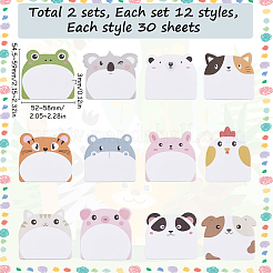 2 juego de blocs de notas adhesivas de papel&nbsp;DIY-SP0002-47A