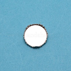 Lünettenbecher aus Edelstahl 304 mit glatter Kante&nbsp;LS-STAS-WH0031-06P-02
