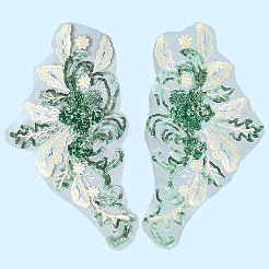 Полиэстер вышивка кружево шитье украшения&nbsp;DIY-WH20031-078A