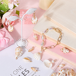 20 шт. подвески из натуральных ракушек в 5 стилях&nbsp;FIND-SC0015-65