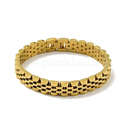 Pulsera de cadena de eslabones gruesos de acero inoxidable 304 con revestimiento iónico (IP)&nbsp;BJEW-G649-09