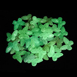 Светящиеся прозрачные акриловые бусины&nbsp;LACR-S001-11