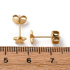 Серьги-гвоздики из нержавеющей стали 304&nbsp;EJEW-Z134-04G