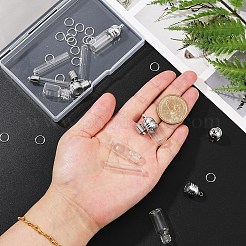 30шт 4 стиля подвески для стеклянных бутылок&nbsp;GLAA-YW0004-23