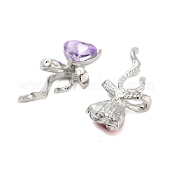 Стеклянные подвески из сплава с покрытием стойки&nbsp;FIND-Z054-01P