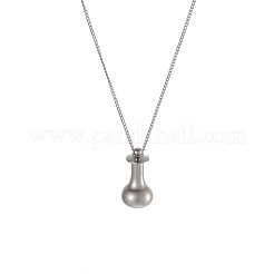 Colliers pendentifs d'échecs en acier inoxydable 304&nbsp;NJEW-OY002-52P