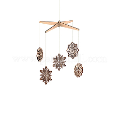 50шт лазерная резка необработанных деревянных подвесок&nbsp;WOOD-CJ0001-37