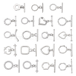 38 шт. 19-х стилевые застежки-тоглы из сплава&nbsp;FIND-TA0008-79