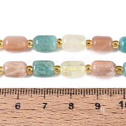 Colliers de perles en quartz citron naturel&nbsp;G-Q614-02A-01