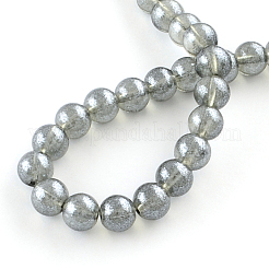 Прозрачный лак окрашенные стекла шарик нити&nbsp;DGLA-R050-6mm-16