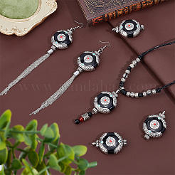6 шт. подвески из цинкового сплава в этническом стиле с соединительной смолой&nbsp;FIND-PH0028-05D
