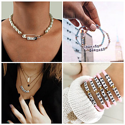 500шт 5 стильные белые акриловые бусины&nbsp;SACR-BY0001-01