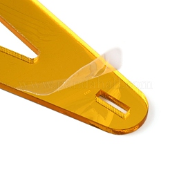 Ohrringständer aus undurchsichtigem Acryl&nbsp;EDIS-WH0029-17