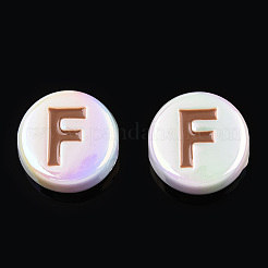 Акриловые бусины с УФ-эмалью&nbsp;PACR-N015-01E