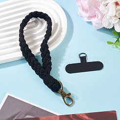 Плетеные хлопковые ремешки для мобильных телефонов&nbsp;AJEW-TAC0030-030B