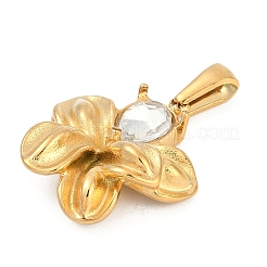 Подвески из нержавеющей стали 304 со стразами&nbsp;LS-STAS-K291-06G-02