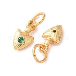 Латунные микро проложить кубического циркония подвески&nbsp;KK-C157-41G