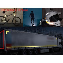 Bande réfléchissante de marque de sécurité étanche&nbsp;DIY-WH0083-03D