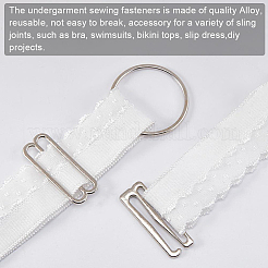 40 stücke 4 arten eisen unterwäsche strap einstellung schnallen&nbsp;IFIN-GF0001-69