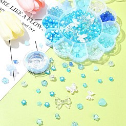 DIY акрил и АБС-пластик бусины с имитацией жемчуга браслеты наборы для изготовления ювелирных изделий&nbsp;DIY-FS0006-24B