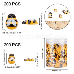 400 шт. 2-х видов деревянных кабошонов&nbsp;WOOD-AR0001-11