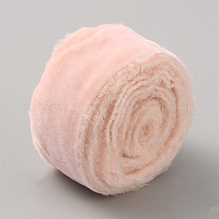 Ruban à franges effiloché en velours plat de 3 mètre&nbsp;OCOR-TAC0035-01C