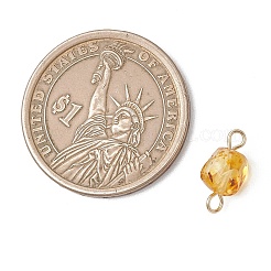 Натуральные янтарные соединительные подвески&nbsp;PALLOY-JF05158