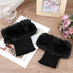 Носки из акрилового волокна шерстяной пряжи чехол для ног&nbsp;AJEW-WH20018-149B