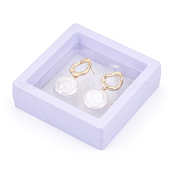 Boucles d'oreilles pendantes en perles keshi baroques&nbsp;PEAR-N020-L36