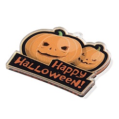 Doppelseitig bedruckte Acrylanhänger mit Halloween-Motiv&nbsp;OACR-Z023-02C