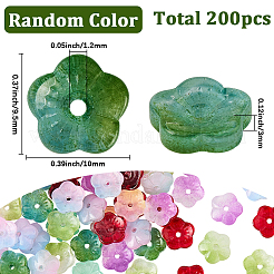 200 шт. Прозрачные стеклянные бусины&nbsp;GLAA-SC0002-85