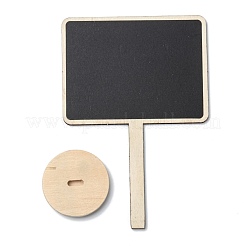 Panneaux de mini tableau de buis rectangle&nbsp;WOOD-F010-05