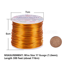 Fil d'aluminium rond&nbsp;AW-BC0001-1.2mm-03