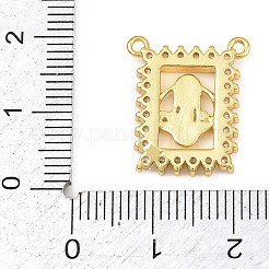 Pendentifs en laiton zircon cubique transparent&nbsp;KK-CBA6A75-48D-G