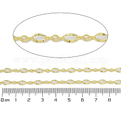 Catene a maglie in ottone placcato a cremagliera&nbsp;AJEW-Q150-06G-02