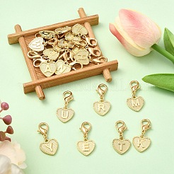 Подвесные украшения из сплава 26 шт.&nbsp;HJEW-YW00161