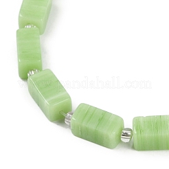 Chapelets de perles vernissées manuelles&nbsp;LAMP-Q037-01A-04