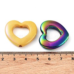 Непрозрачные акриловые бусины с УФ-покрытием&nbsp;OACR-Z013-24