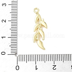 Messing micro pave klare zirkonia anhänger&nbsp;KK-Z106-01G-05